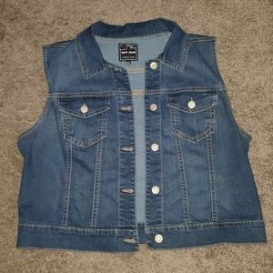 Denim vest